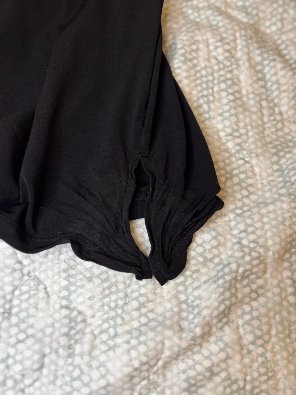 Michael Kors Black Sleeveless Twist-Neck Keyhole Tank
